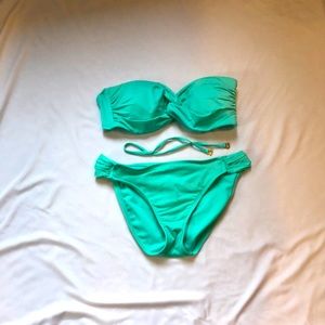 Mossimo Jr. Bandeau Top Bikini Bathing Suit Sz S/P